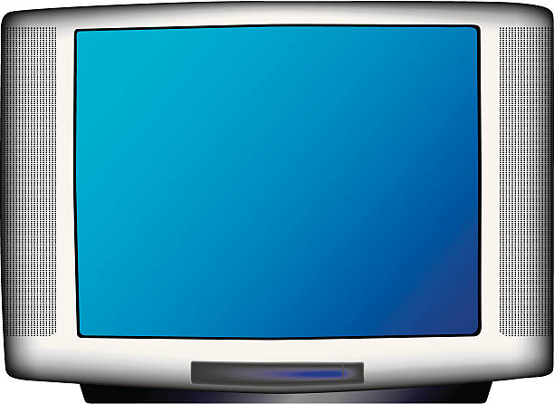 Bекторная иллюстрация TV-набор (вектор