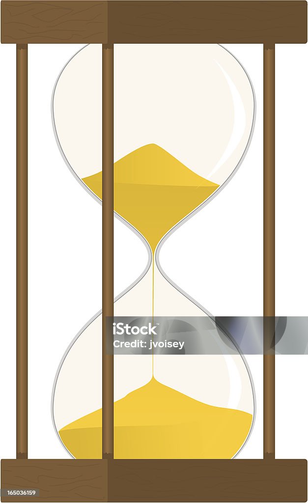 시간 유리컵 (벡터 & jpeg - 로열티 프리 모래시계 벡터 아트