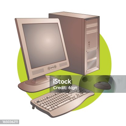 istock Computer Set 165036211