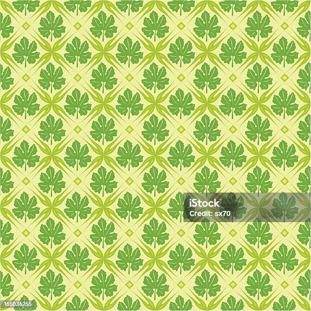 Ilustración de Hoja Seamless Pattern Vector y más Vectores Libres de Derechos de Baño - Baño, Báscula, Clip Art