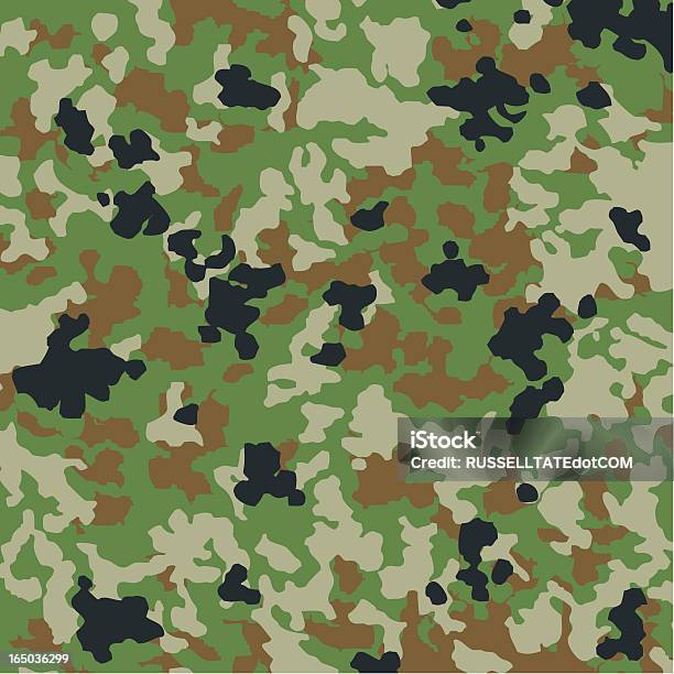 Camouflage Pattern From Japan Stock Illustration - Download Image Now - Camouflage Clothing, Pattern, Japanese Culture