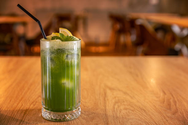 istock Summer cocktail with mint and lemon 1650363045