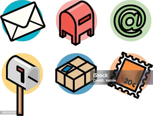 Ikony Mail - Stockowe grafiki wektorowe i więcej obrazów Dostarczać - Dostarczać, E-mail, Grafika wektorowa