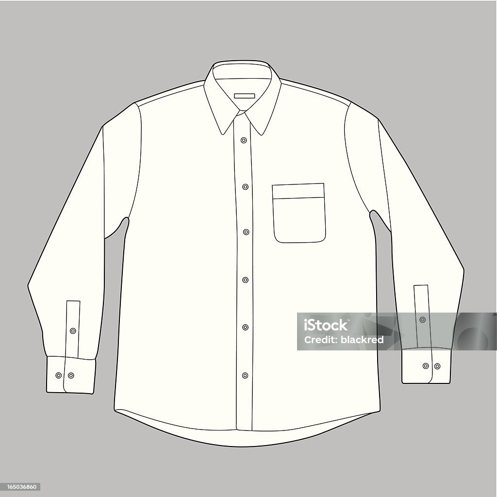 Camisa fundas de largo - arte vectorial de Belleza libre de derechos