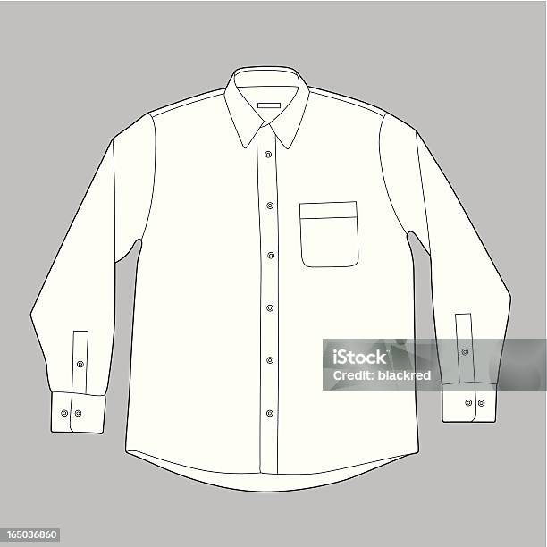 Ilustración de Camisa Fundas De Largo y más Vectores Libres de Derechos de Belleza - Belleza, Bolsillo - Accesorio personal, Camisa