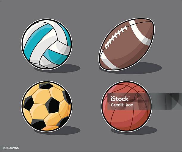 Sports Icons Stock Illustration - Download Image Now - Art And Craft, Basketball - Sport, Colors