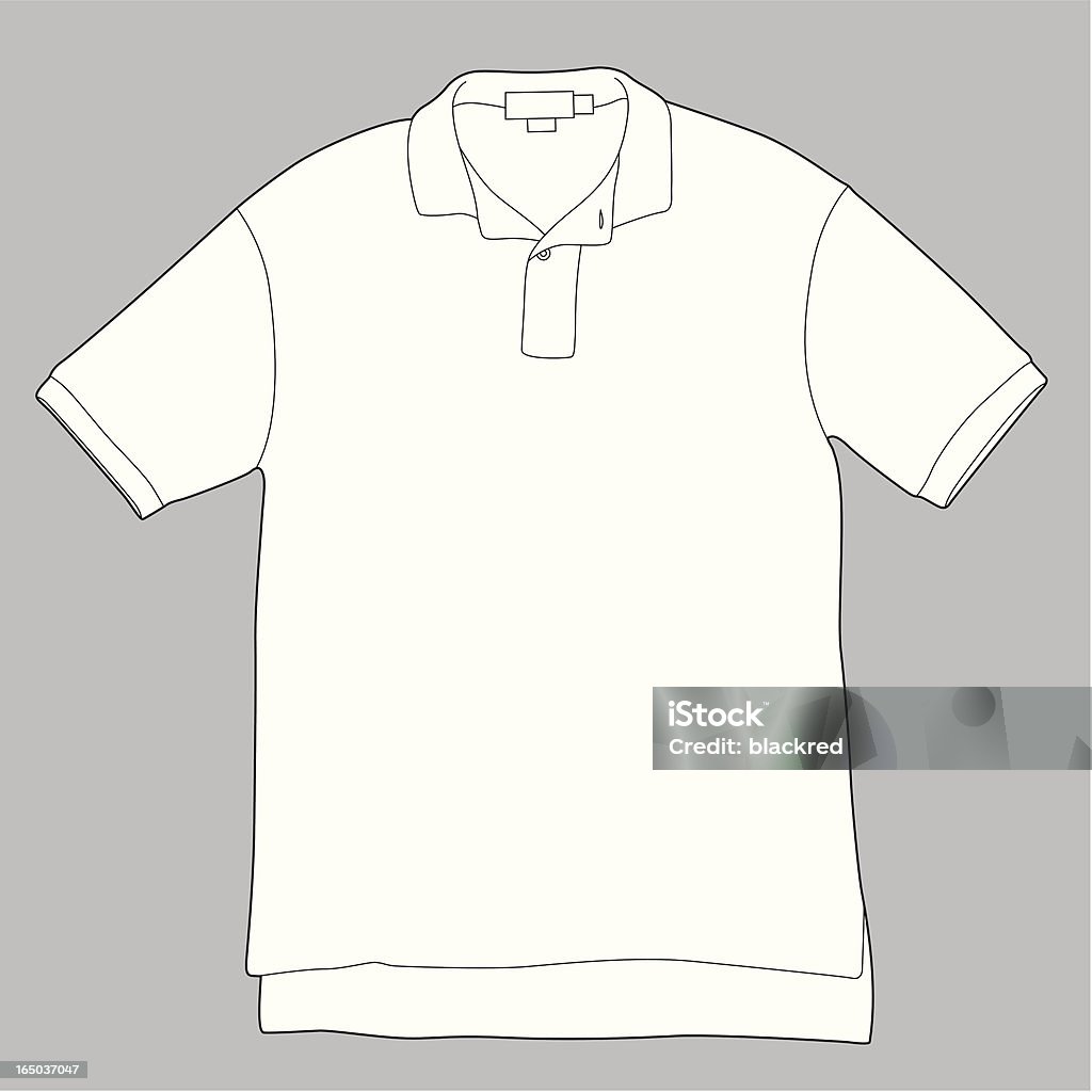 Strick-Shirt - Lizenzfrei Baumwolle Vektorgrafik