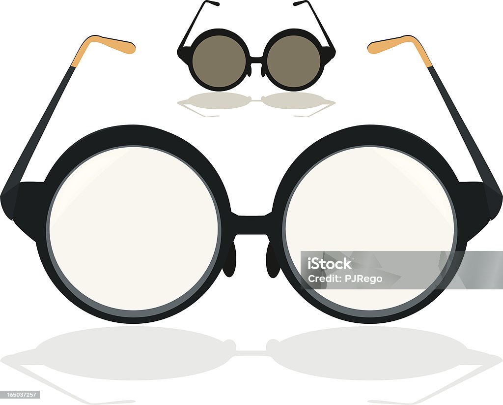 Vintage Lunettes de vue - clipart vectoriel de Beauté libre de droits