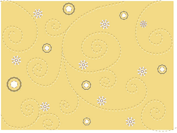 flower element 18 An elegant design of flowers created in illustrator.  victoria argentina stock illustrations