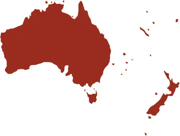 Vector illustration of Australia