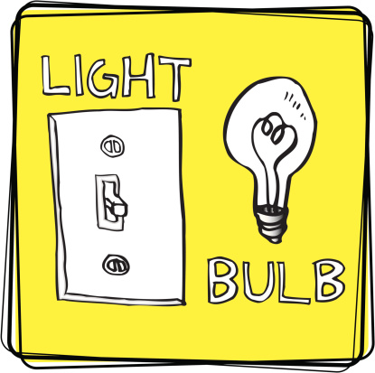Light/Bulb (Vector Illustration)