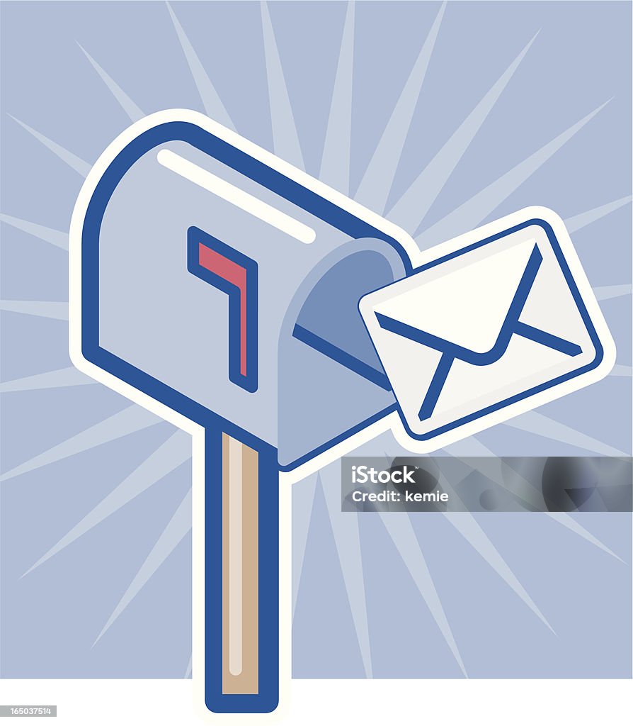 mailbox - Grafika wektorowa royalty-free (Centrum dystrybucyjne)