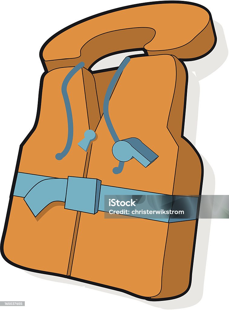 Gilet de sauvetage - clipart vectoriel de Gilet de sauvetage libre de droits