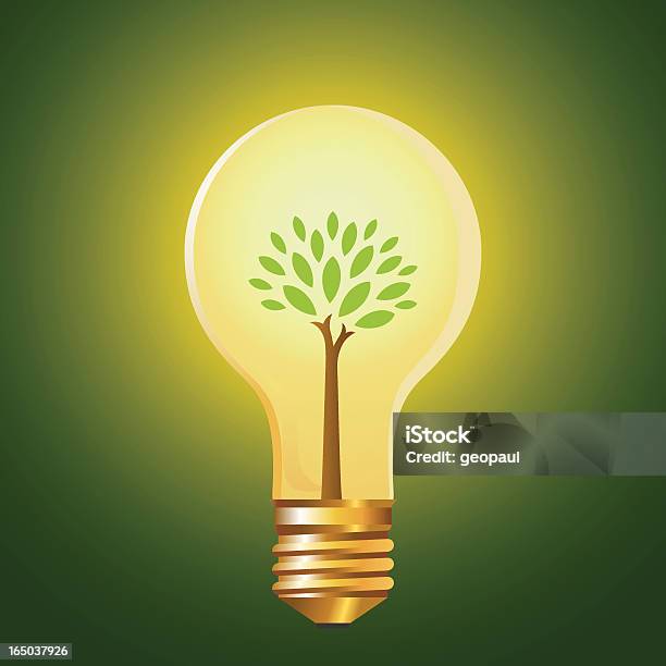 Green Energy Stock Illustration - Download Image Now - Brightly Lit, Clip Art, Concepts