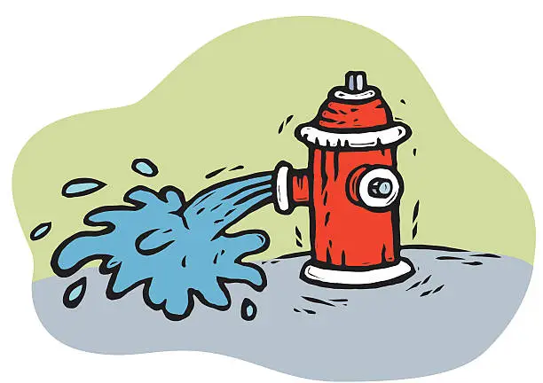 Vector illustration of Fire Hydrant