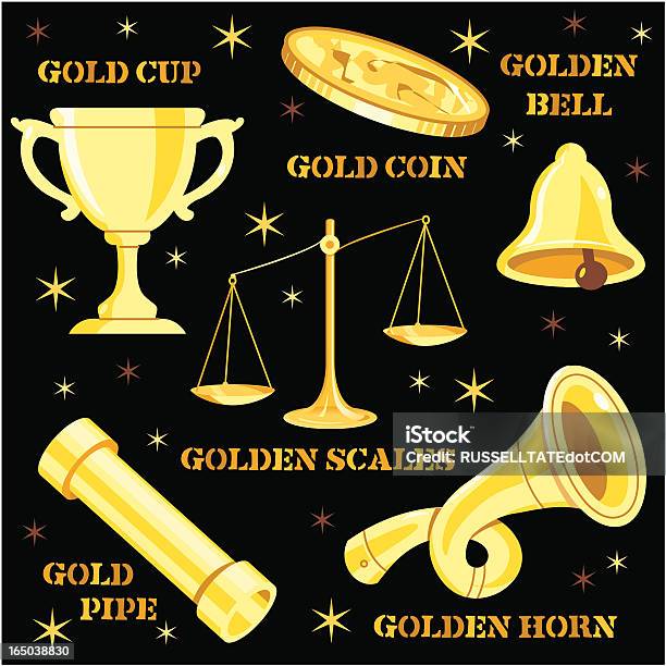 Golden Objets Vecteurs libres de droits et plus d'images vectorielles de 20-24 ans - 20-24 ans, Affaires, Bloc