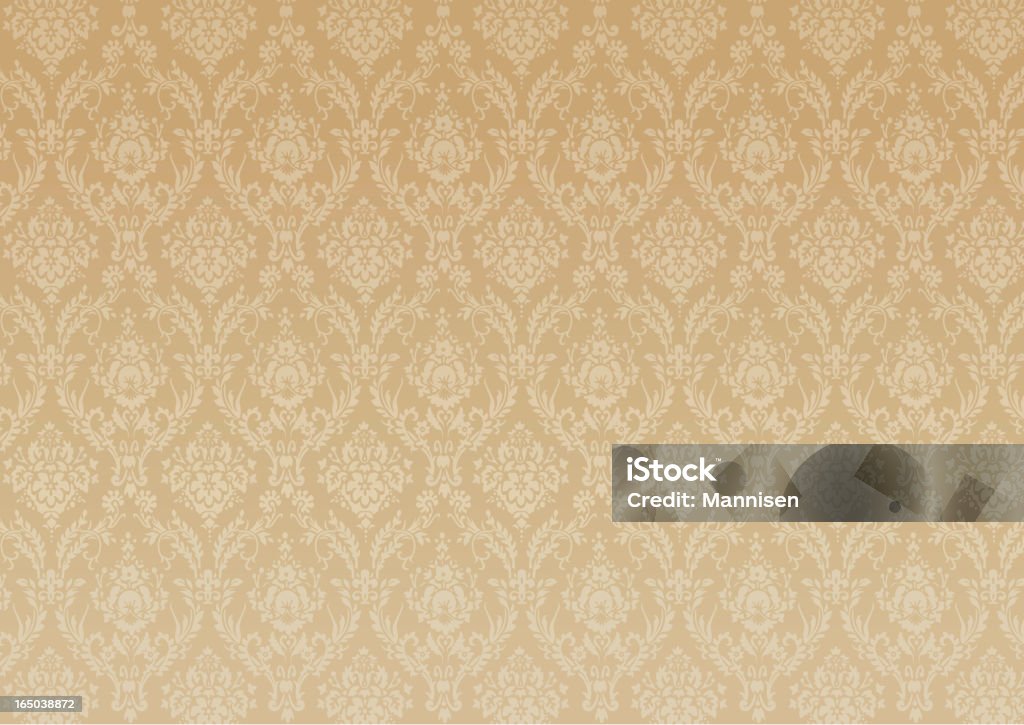 Gold-vetor de papel de parede - Vetor de Bege royalty-free