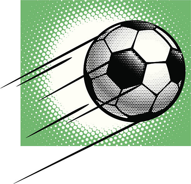illustrations, cliparts, dessins animés et icônes de pop art :  football - globe earth football soccer