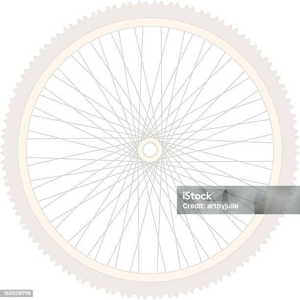 Fahrrad Rad Silhouette Stock Vektor Art und mehr Bilder von Bildhintergrund - Bildhintergrund, Fahrrad, Fitnesstraining