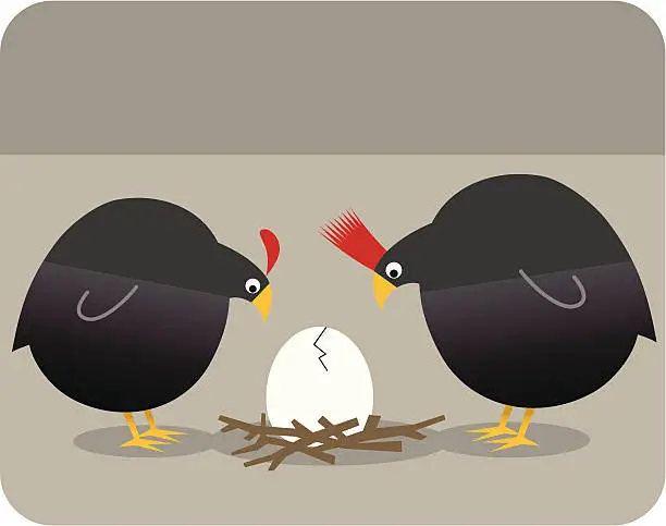 Vector illustration of Quail Egg Cracks