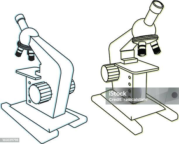 현미경 DNA에 대한 스톡 벡터 아트 및 기타 이미지 - DNA, 건강관리와 의술, 과학