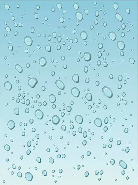 Vector illustration of Water drops
