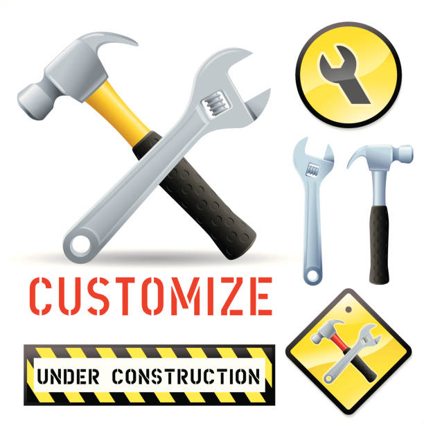 Customize / Under Construction http://dl.dropbox.com/u/38654718/istockphoto/Media/download.gif building restoration project stock illustrations