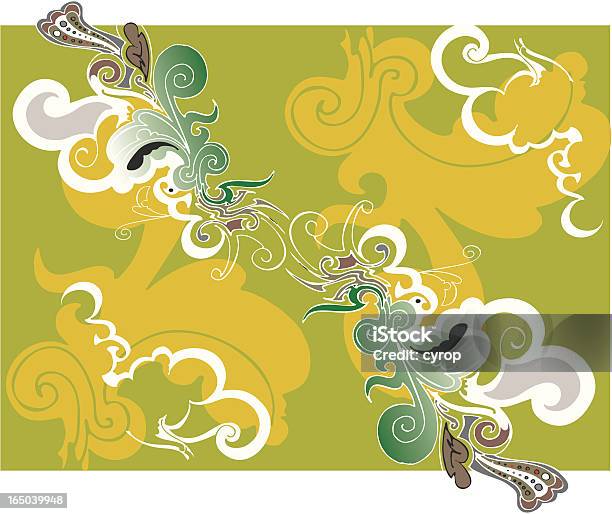 Floral Paisley Background Stock Illustration - Download Image Now - Beauty, Child, Decoration