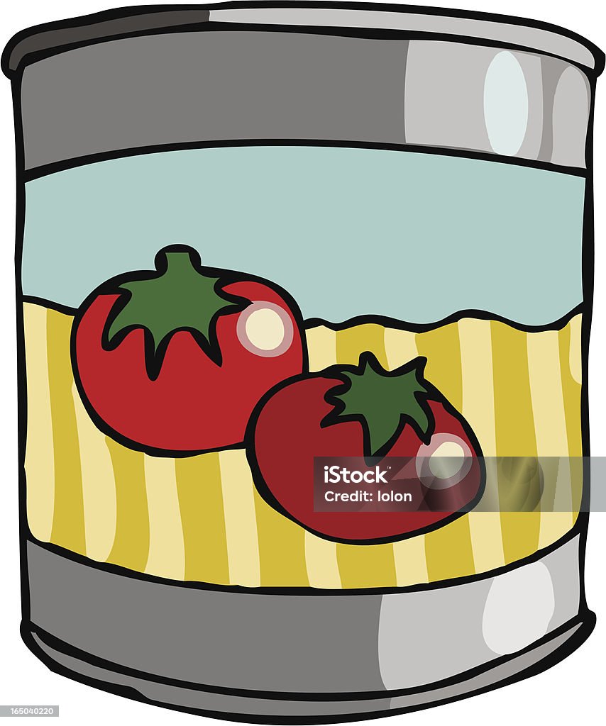 Boîtes tomatos - clipart vectoriel de Andy Warhol libre de droits