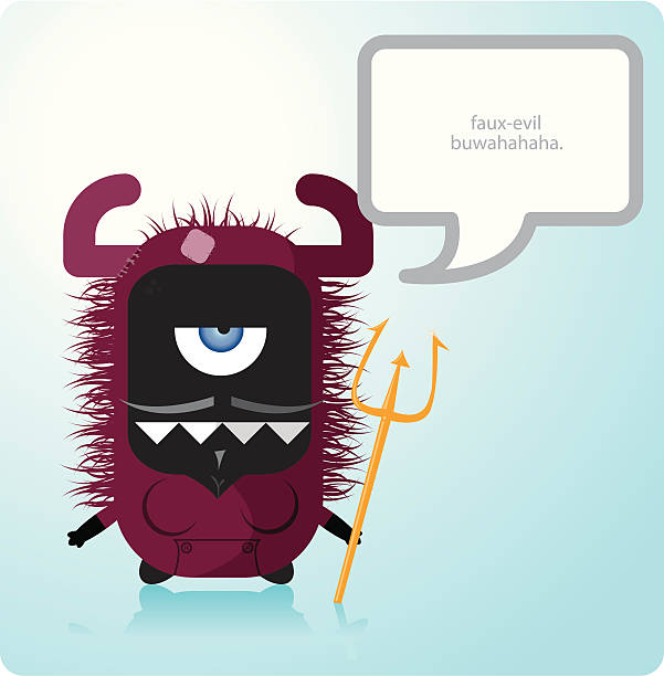 Krampus is the New Santa vector art illustration