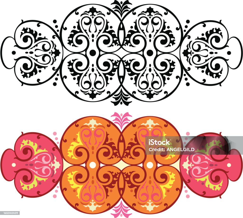 Victorian - Oriental scroll design Victorian ,Oriental scroll design in formats  ai12 ,EPSv 8 ,pdf,jpeg, correl x3 correl version 8, colour as you wish! Corner stock vector