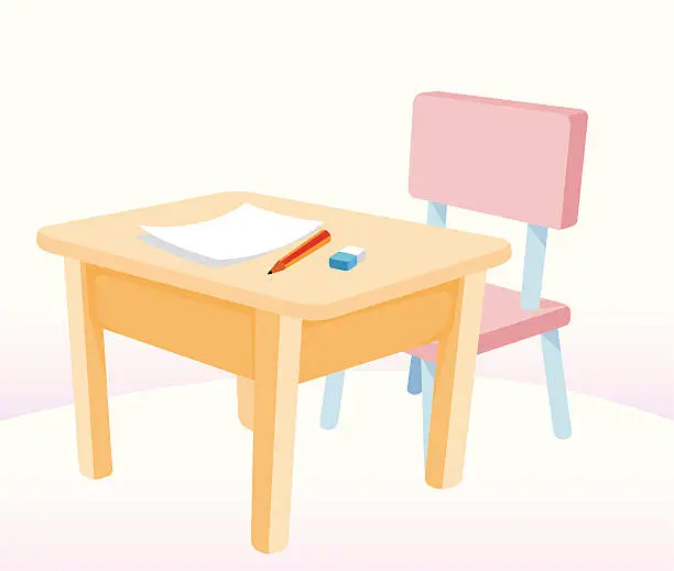 Vector illustration of Table