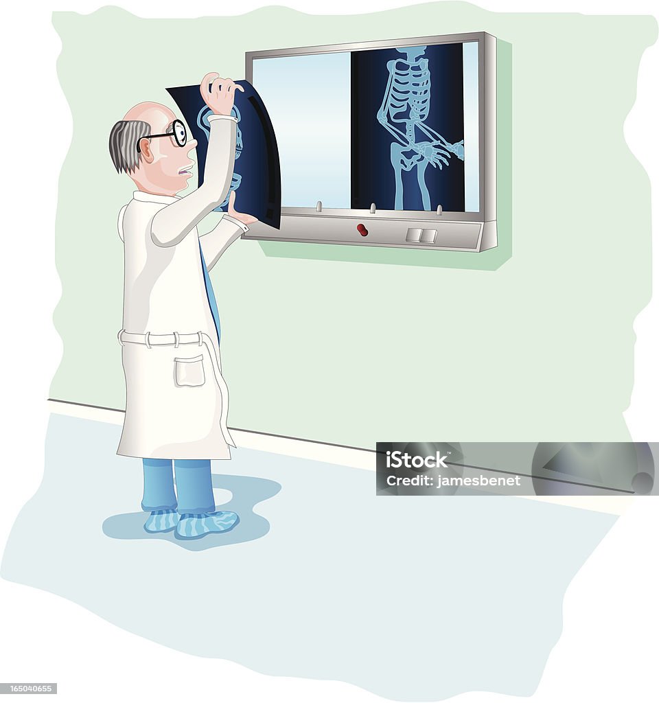 X Ray medico (Vettore - arte vettoriale royalty-free di Cranio umano