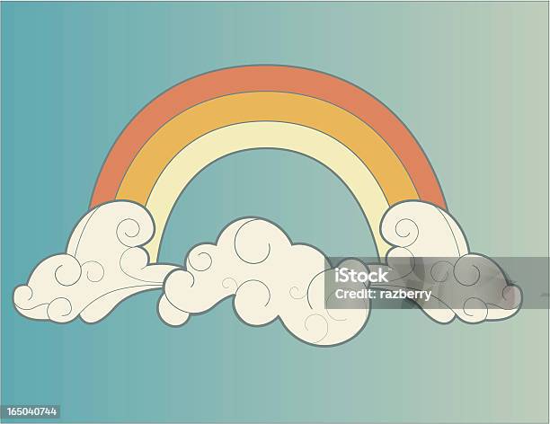 Rainbow Stock Illustration - Download Image Now - Rainbow, Swirl Pattern, Vector