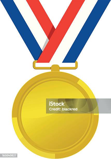 Gold Medal Stock Illustration - Download Image Now - Badge, Heroes, Achievement