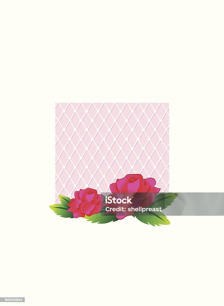 Fishnet Stockings and Roses Fishnet Stocking pattern and Roses. 300 dpi jpg included. Fishing Net stock vector