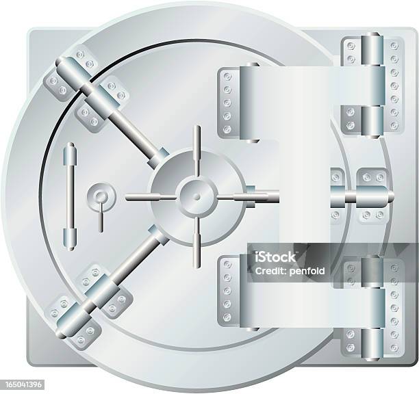 Bank Vault Stock Illustration - Download Image Now - Banking, Business, Concepts