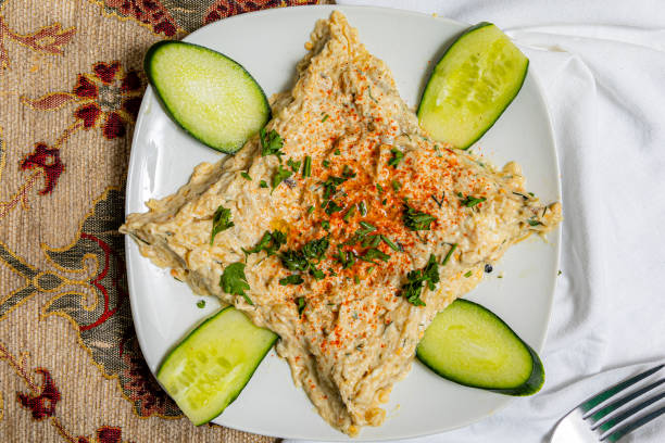 A variety of food items are displayed in an appetizing way.