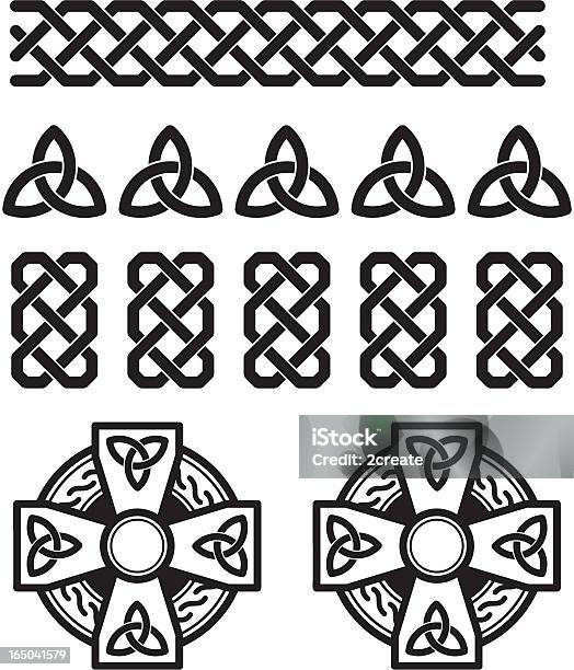 Celtic Elementi - Immagini vettoriali stock e altre immagini di Concetti - Concetti, Cultura irlandese, Cultura scozzese