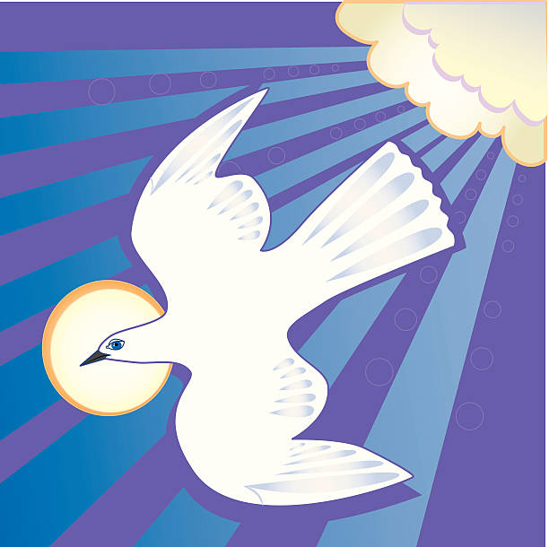 Holy Spirit (vector) vector art illustration