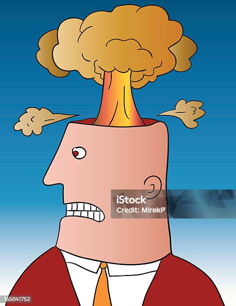 Ядерный Руководитель — стоковая векторная графика и другие изображения на тему Кипящий - Кипящий, Агрессия, Атом
