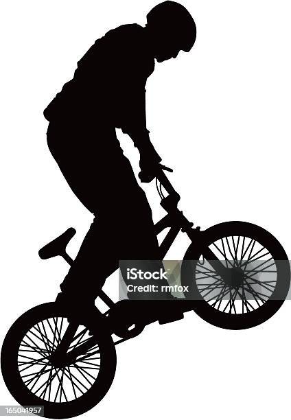 Ilustración de Bmx Rider Vector y más Vectores Libres de Derechos de Bicicleta BMX - Bicicleta BMX, Accesorio de cabeza, Andar en bicicleta