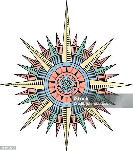 Rosa Dei Venti Elaborato - Immagini vettoriali stock e altre immagini di Globo terrestre - Globo terrestre, Incisione - Tecnica illustrativa, Arte