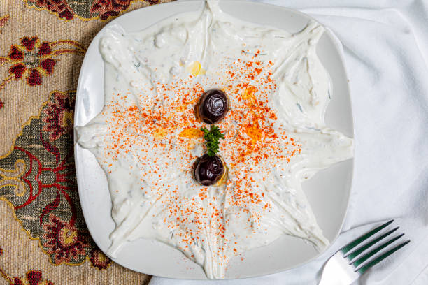A variety of food items are displayed in an appetizing way.