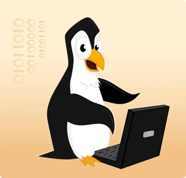 Vector illustration of Penguin