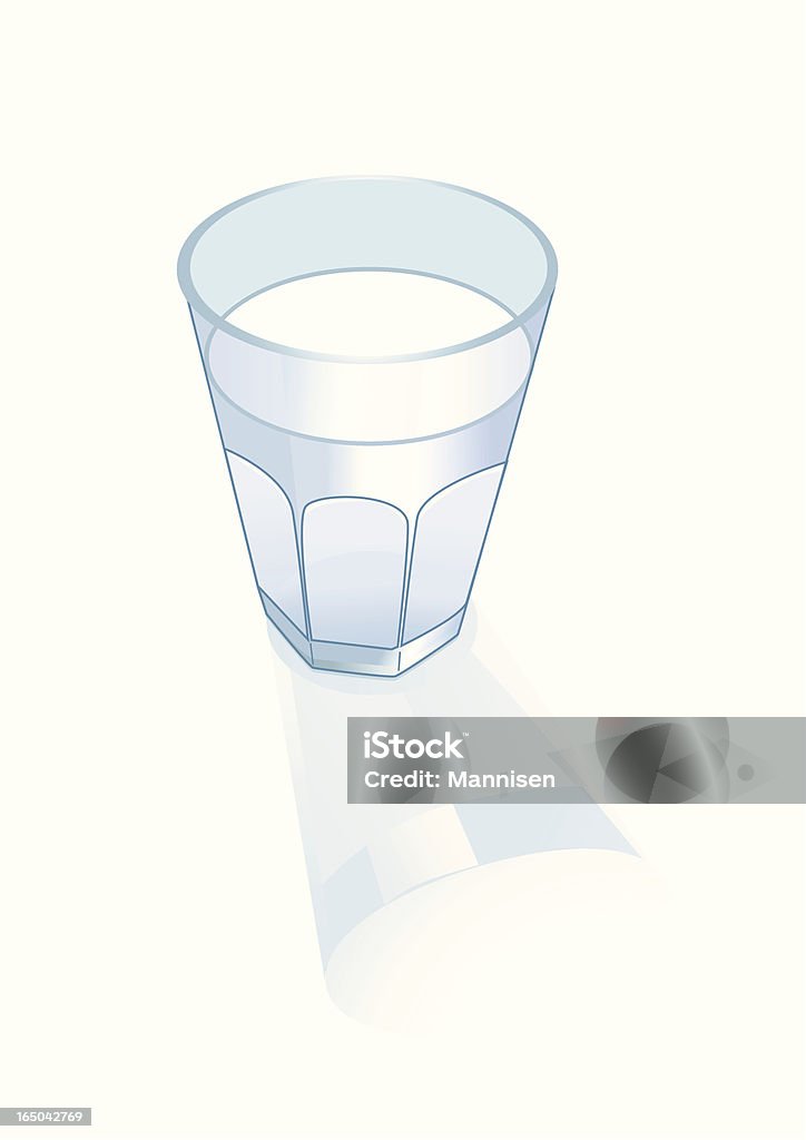 유리컵-벡터 - 로열티 프리 물 벡터 아트