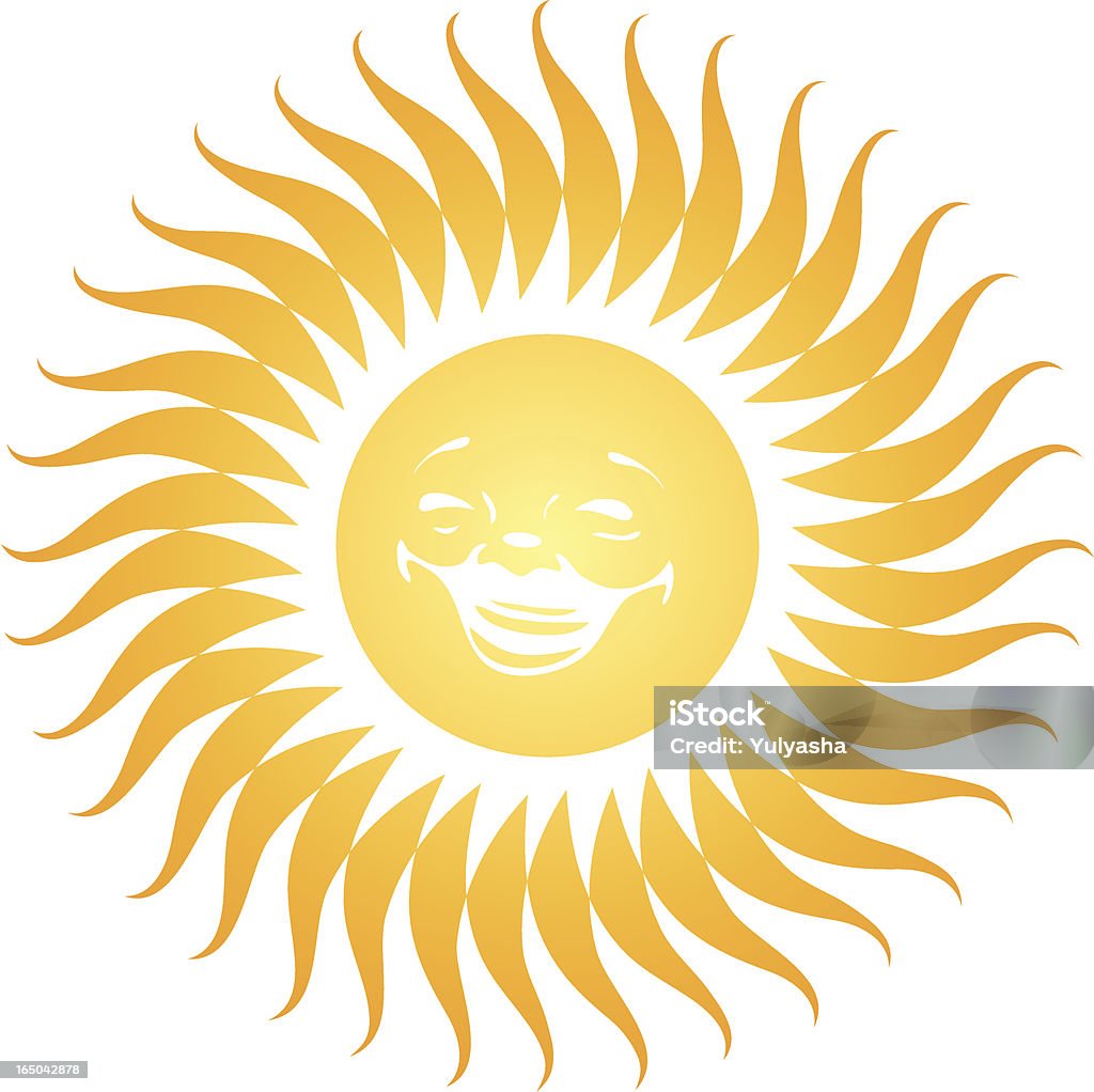 Sun - Royalty-free Amarelo arte vetorial