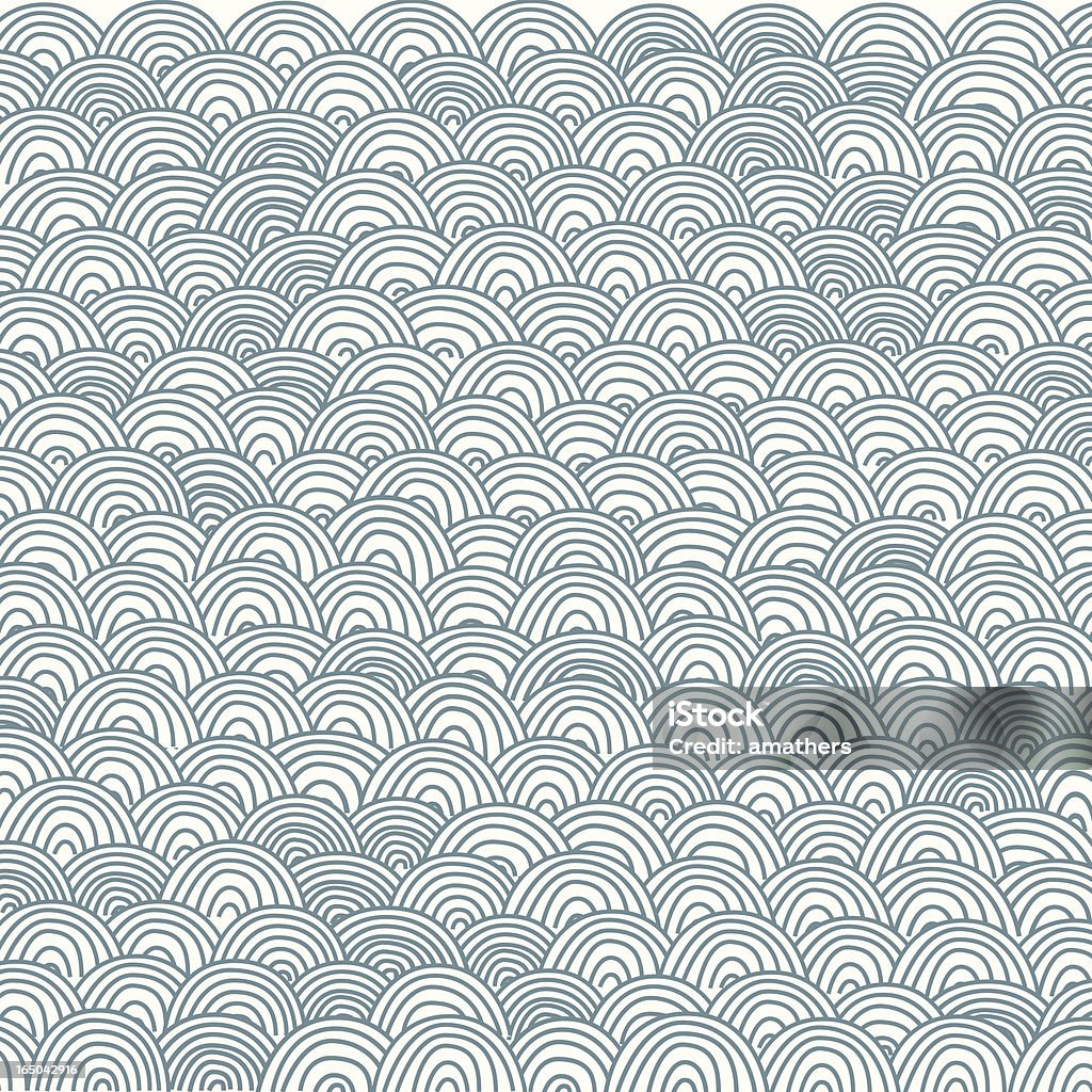 Japan-Style Wave Pattern Useful pattern effect. Vector with High Res JPEG, RGB JPEG, AI CS2 and EPS files provided. Japan stock vector