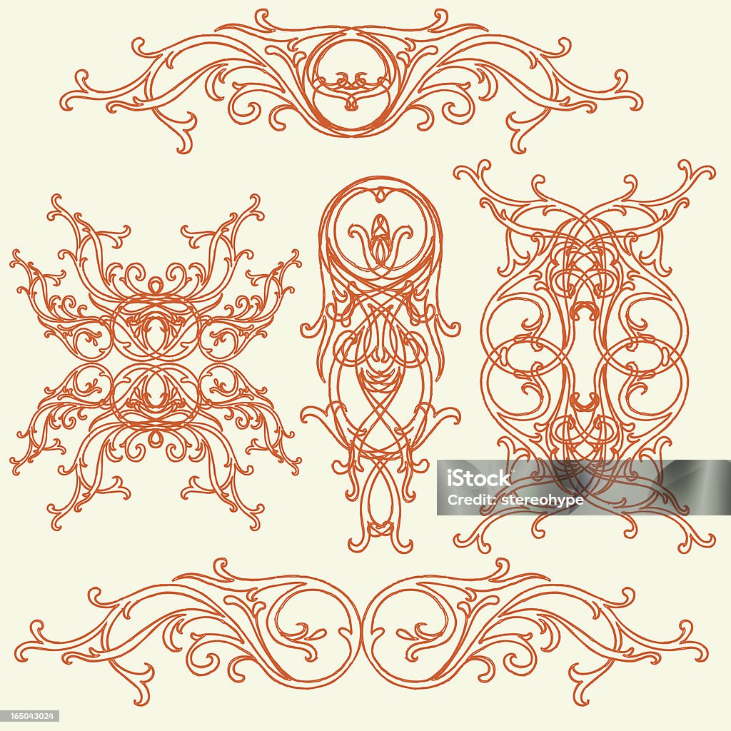 Owl Elements Owl Elements Stock Illustration - Download Image Now - Abstract, Art ...
