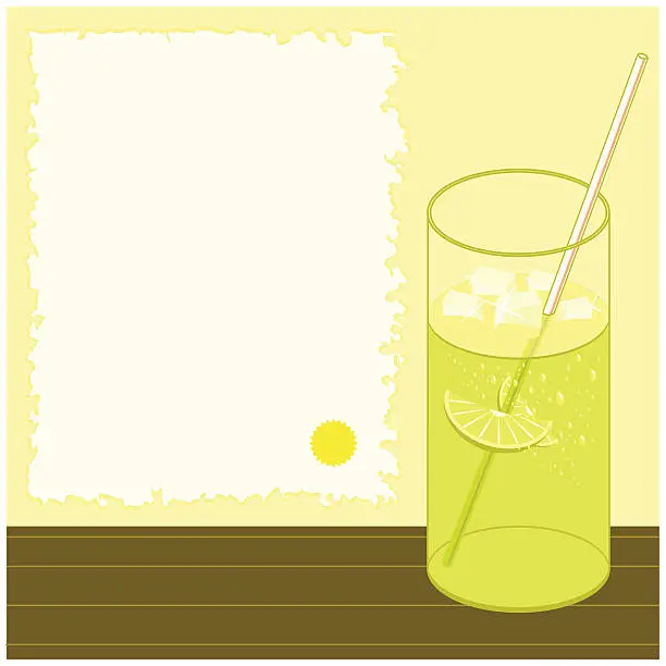 Vector illustration of Splash Drink